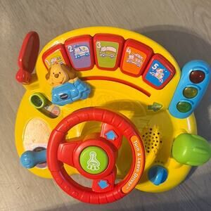 Vtech Car Toy Turn and Learn Driver Steering Infant Toddler